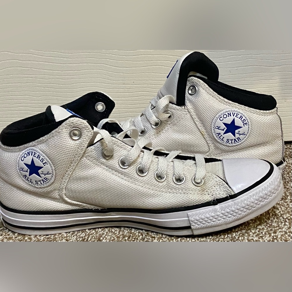 Converse Mens 7/Women’s 9 Chuck Taylor All Star CTAS High Street Mid Shoes EUC - Picture 5 of 7